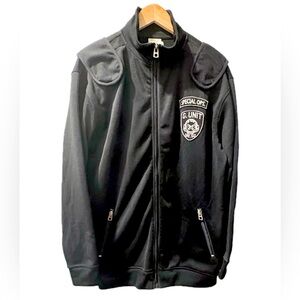 G-Unit Special Ops New York Heavy Weight Black Men's Zip-Up Military Jacket